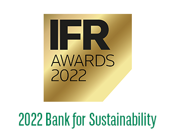 IFR Awards | 2022 Bank for Sustainability