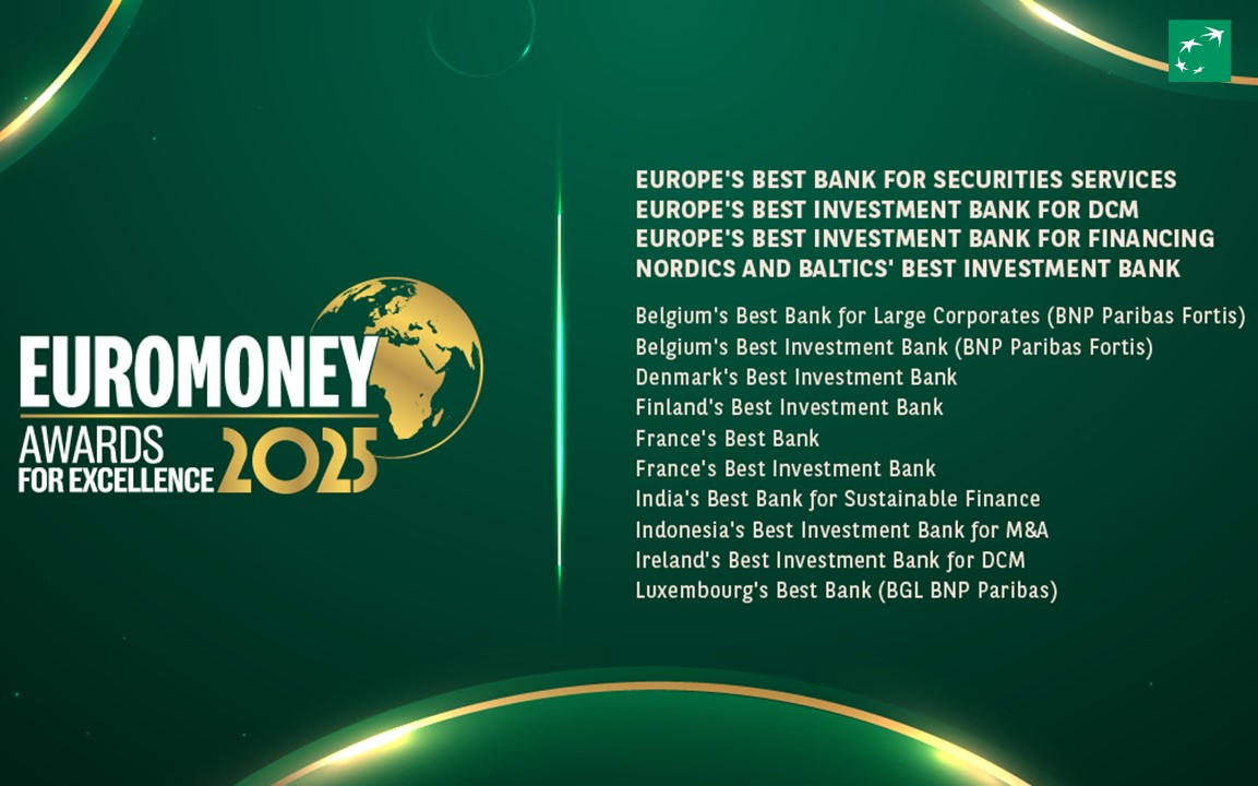 BNP Paribas receives 14 Euromoney Awards for Excellence - BNP Paribas CIB