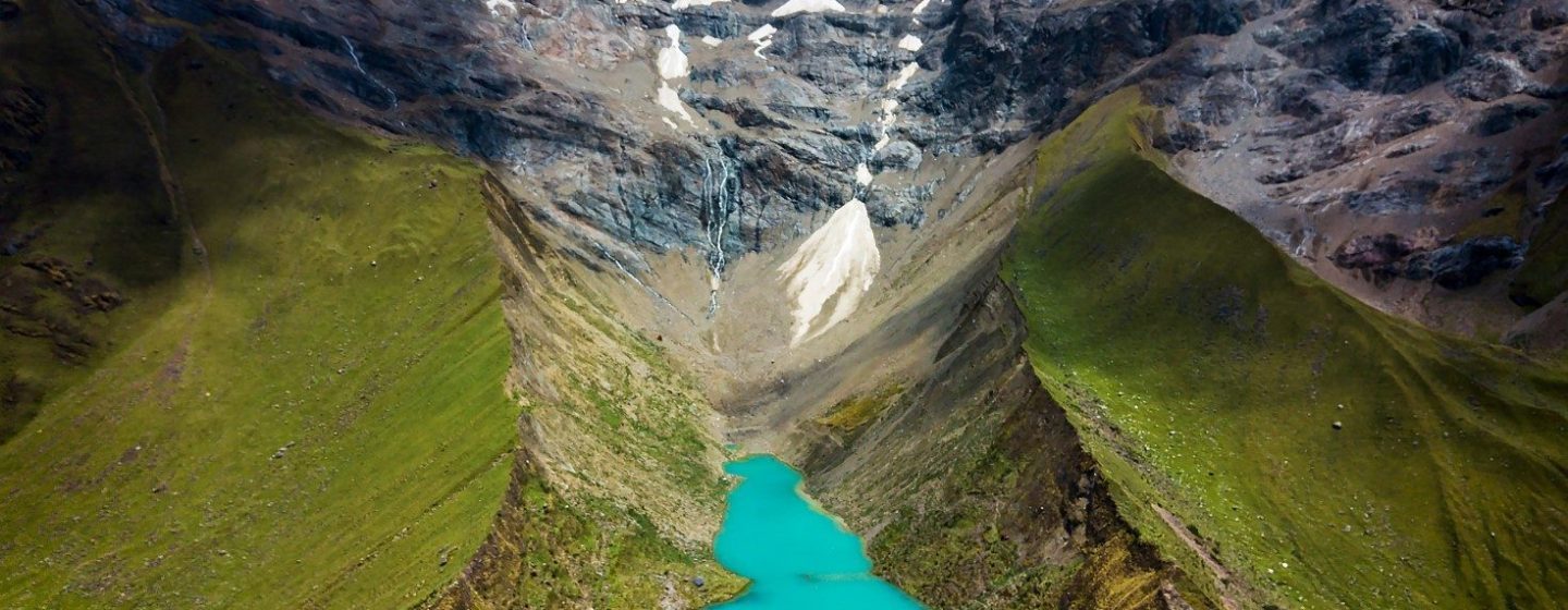 Humantay lake in Peru in the Andes