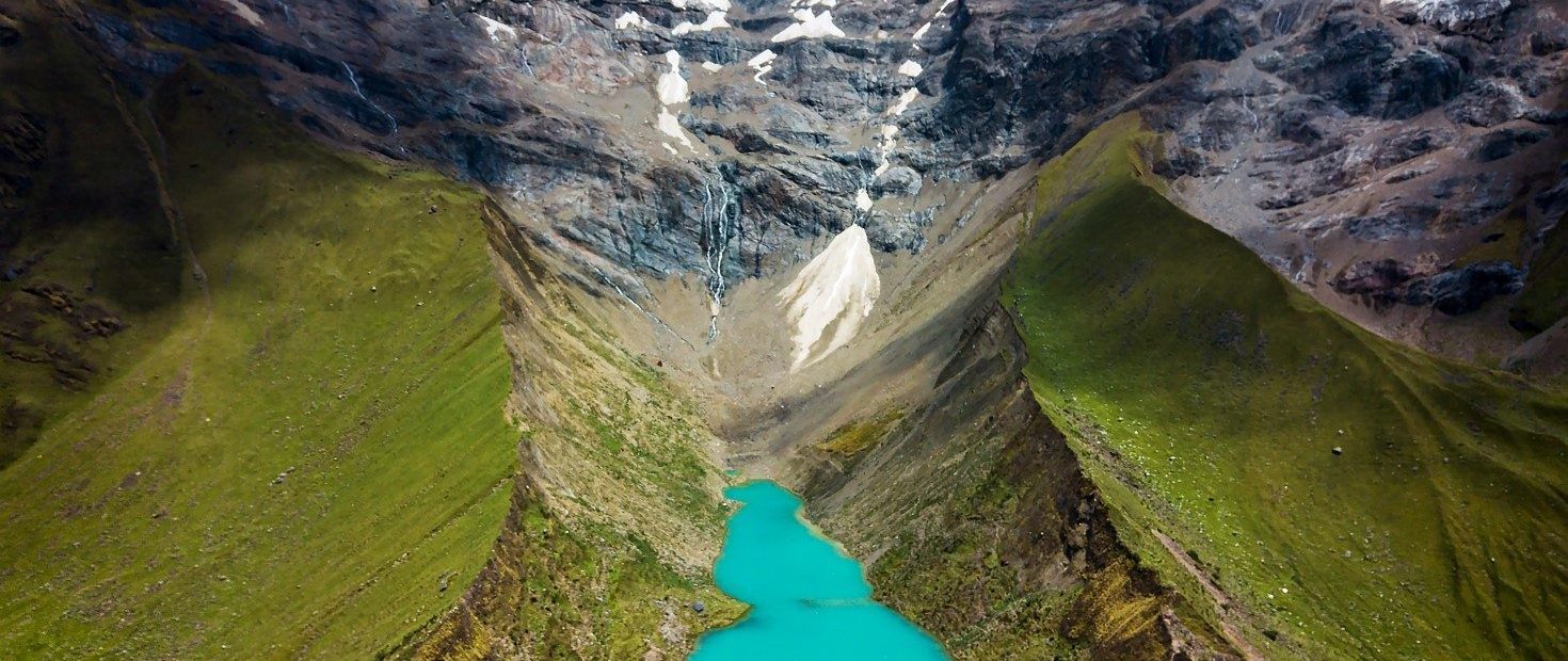 Humantay lake in Peru in the Andes