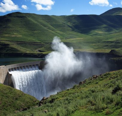 Katse dam in Lesotho