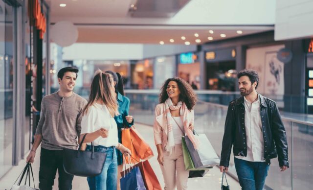 retail, mall, shopping, consumers